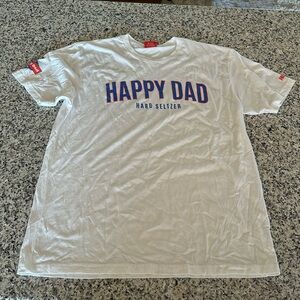 Happy dad hard seltzer shirt XL new
